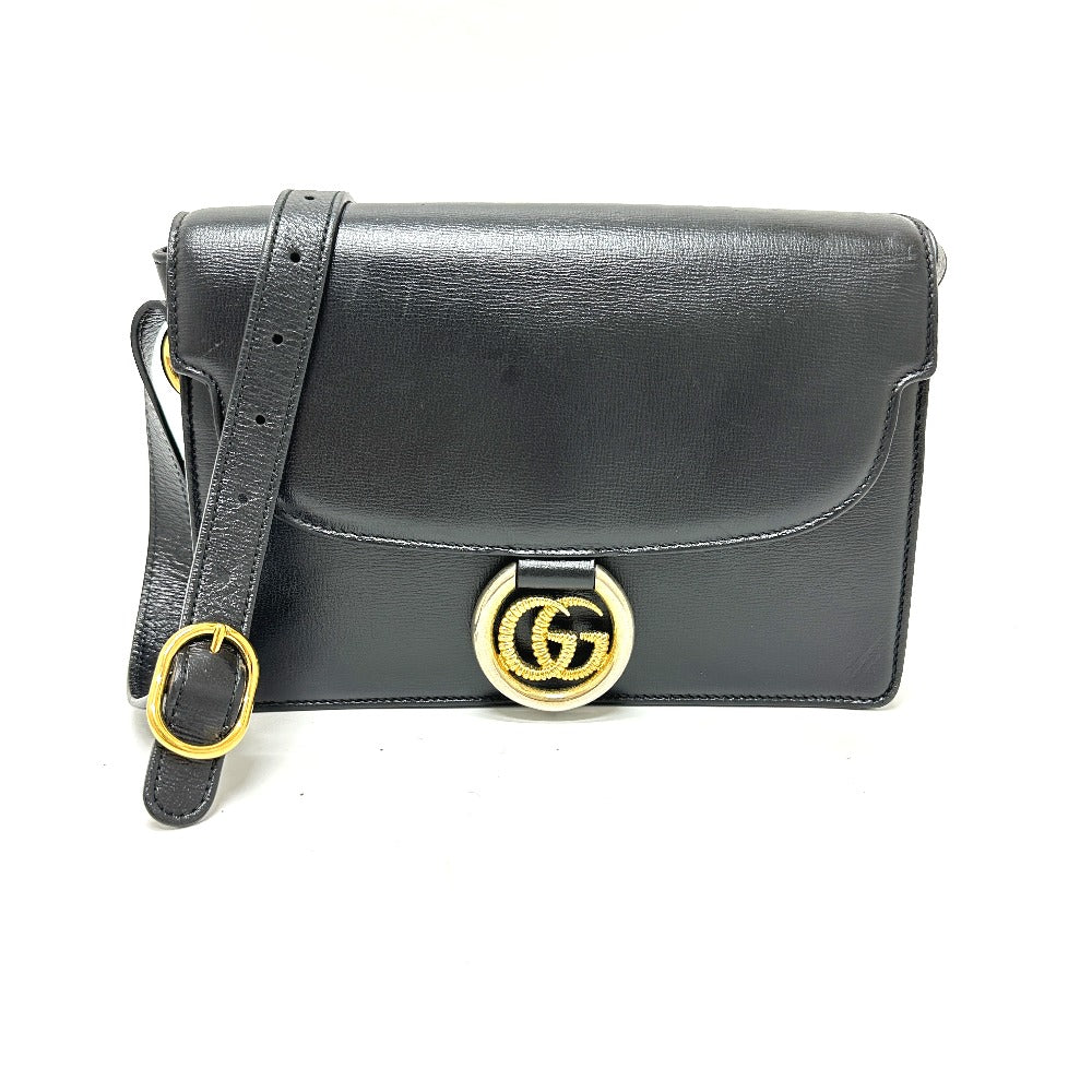 Gucci GG Marmont Leather Black Shoulder Bag