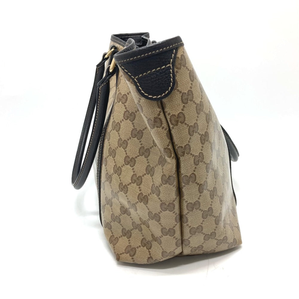 Gucci coated GG crystal Leather Canvas Beige Apparel
