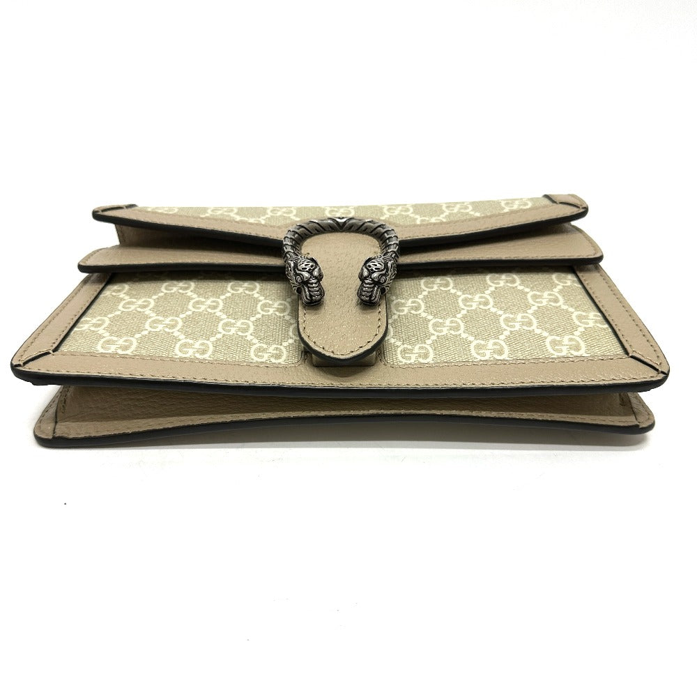 Gucci GG Supreme GG Dionysus Canvas Beige Shoulder Bag