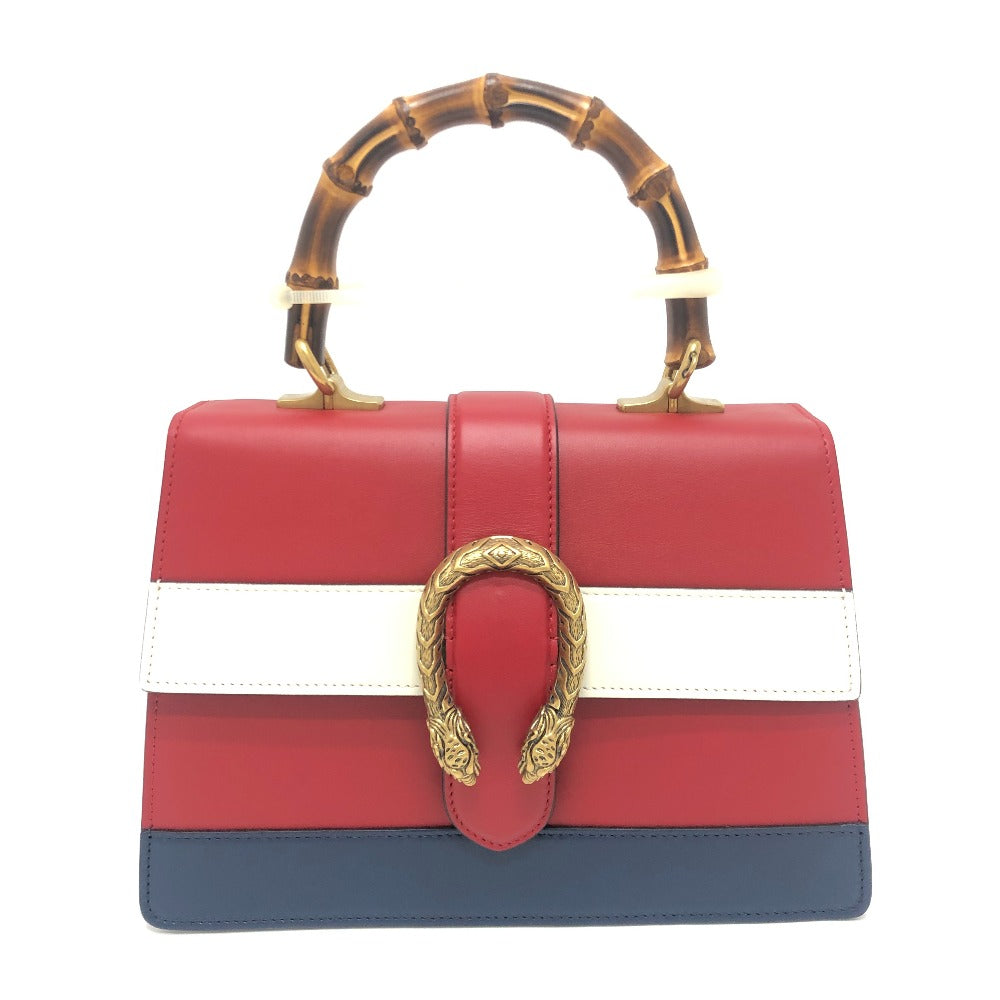 Gucci Bamboo Dionysus Leather Multicolor Handbag