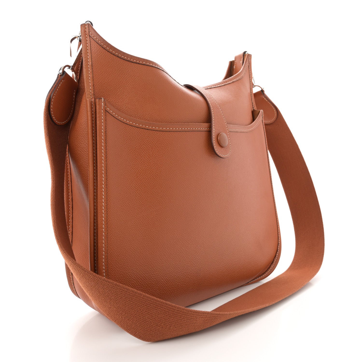 Hermes Epsom Evelyne Ii Pm Handbag Gold Travel Bag