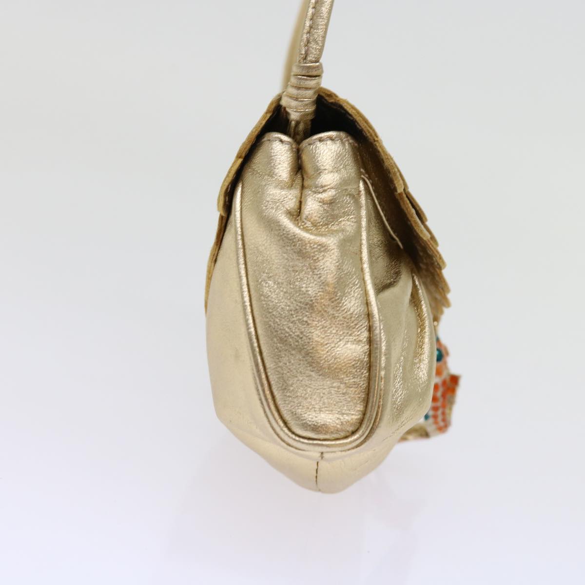 Luxury Hand Bag Leather Gold Travel Bag