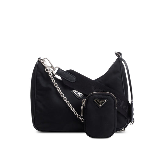 Prada Re Edition Re Shoulder Bag Nylon Black