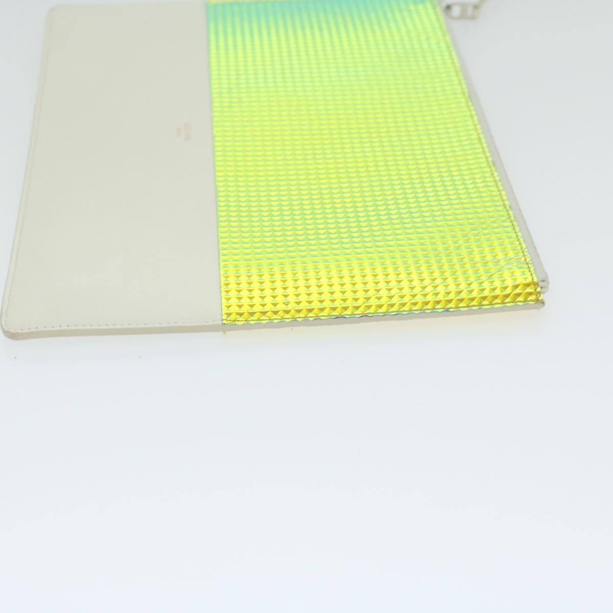 Luxury Clutch Bag Leather Cream