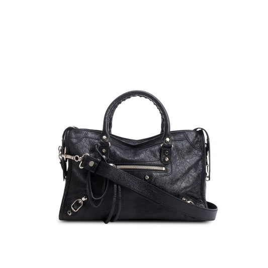 Balenciaga Agneau Le City Bag Black Small Travel Bag