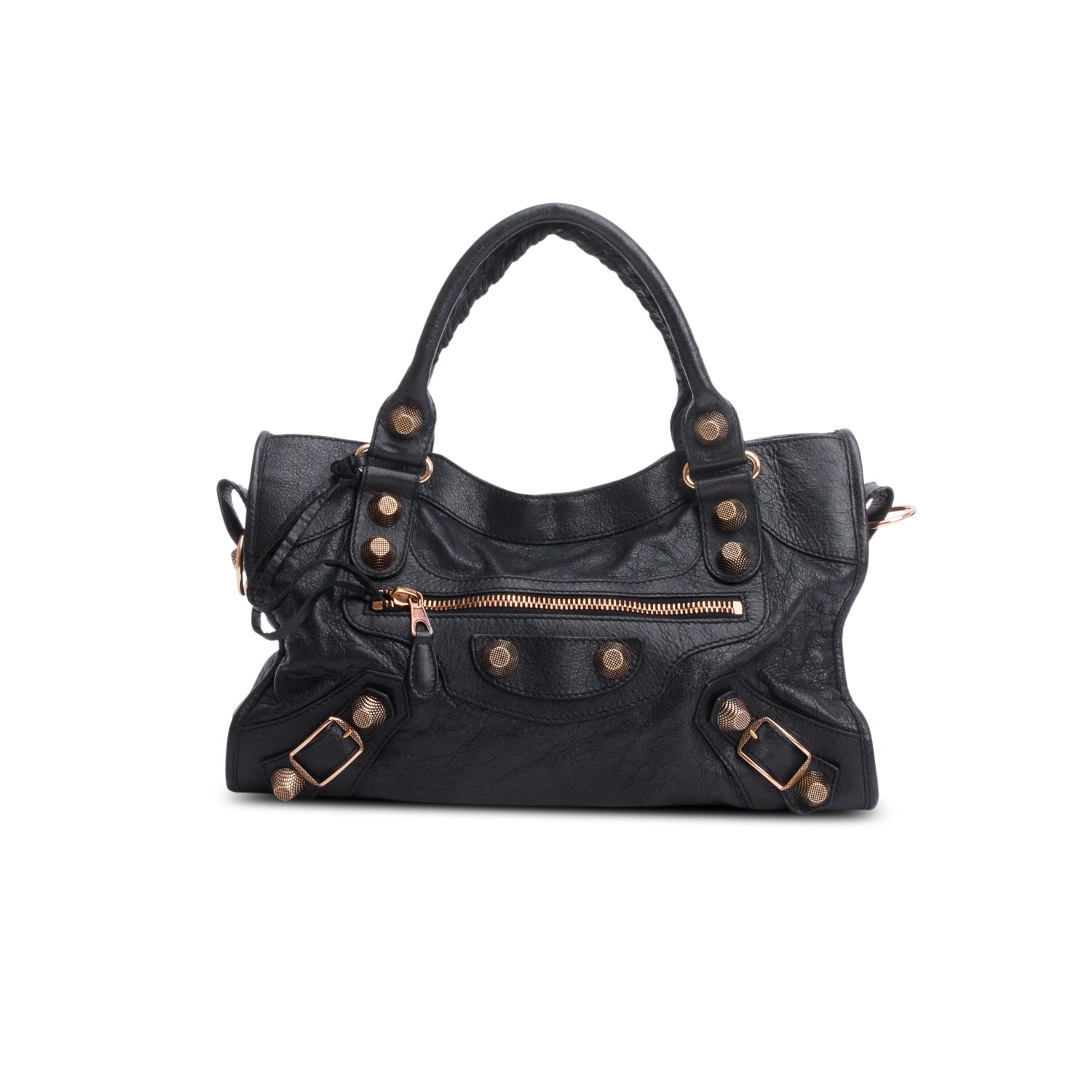 Balenciaga Agneau Giant City Bag Black Travel Bag