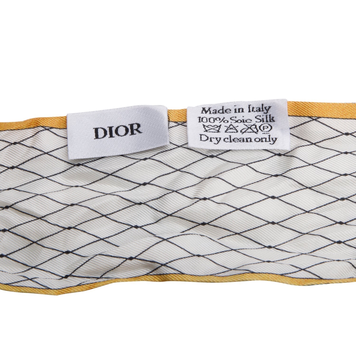 Dior Christian Le Monde Silk Twilly Handbag Travel Bag