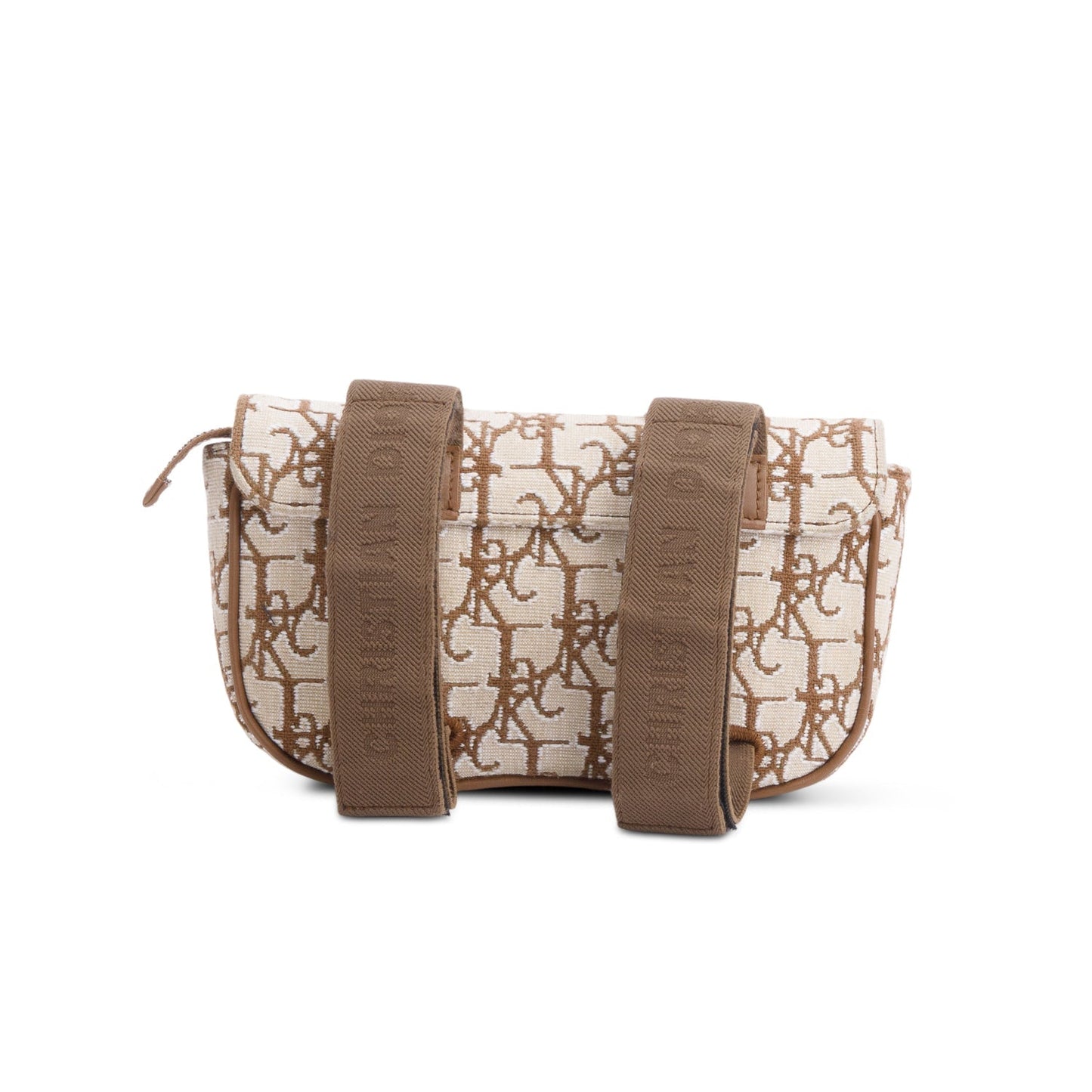 Dior Christian X Cactus Jack Oblique Saddle Arm Beige Travel Bag