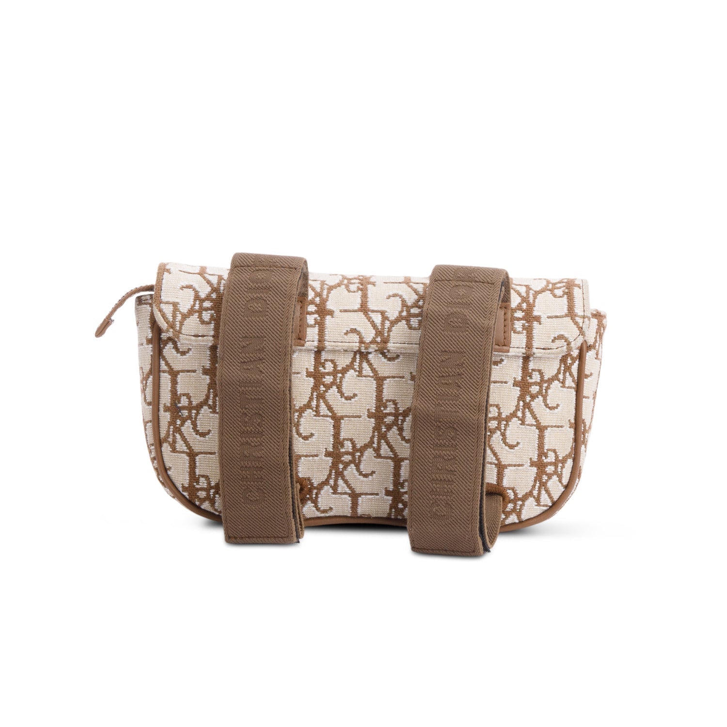 Dior Christian X Cactus Jack Oblique Saddle Arm Beige Travel Bag
