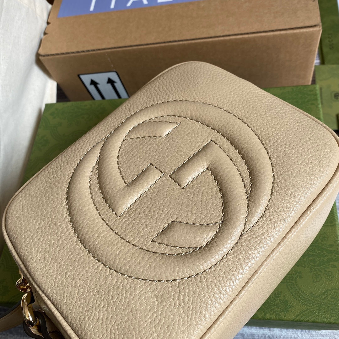 gg Soho Disco , ’s Beige Small Crossbody Bag