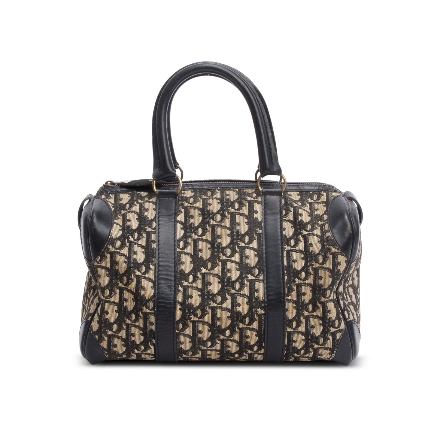 Dior Christian Navy issimo Boston Bag Small Travel Bag