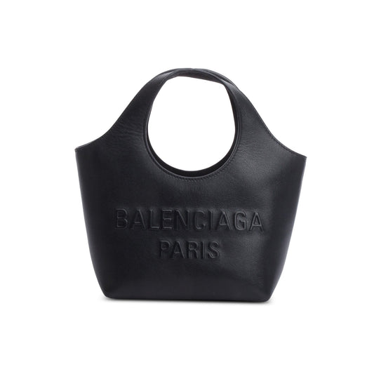 Balenciaga Smooth Calfskin Xs Mary Kate Tote Bag Black