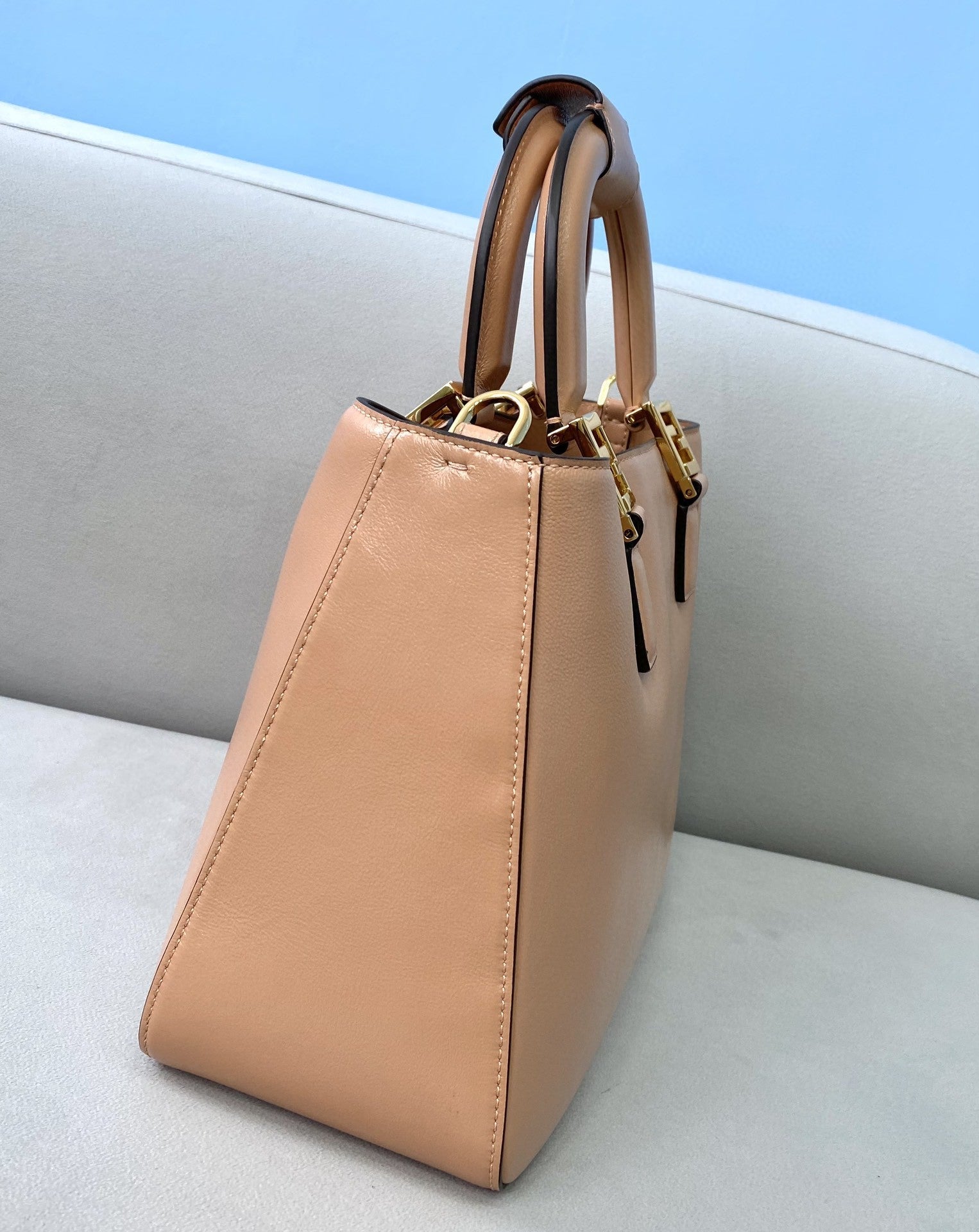 Fendi Top QualityTop Quality FF 38cm Pink Medium Shoulder Bag