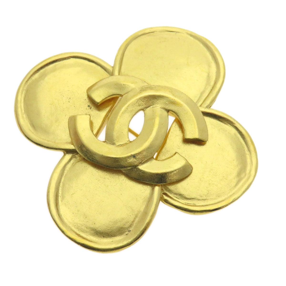 Chanel Brooch Gold Handbag 11