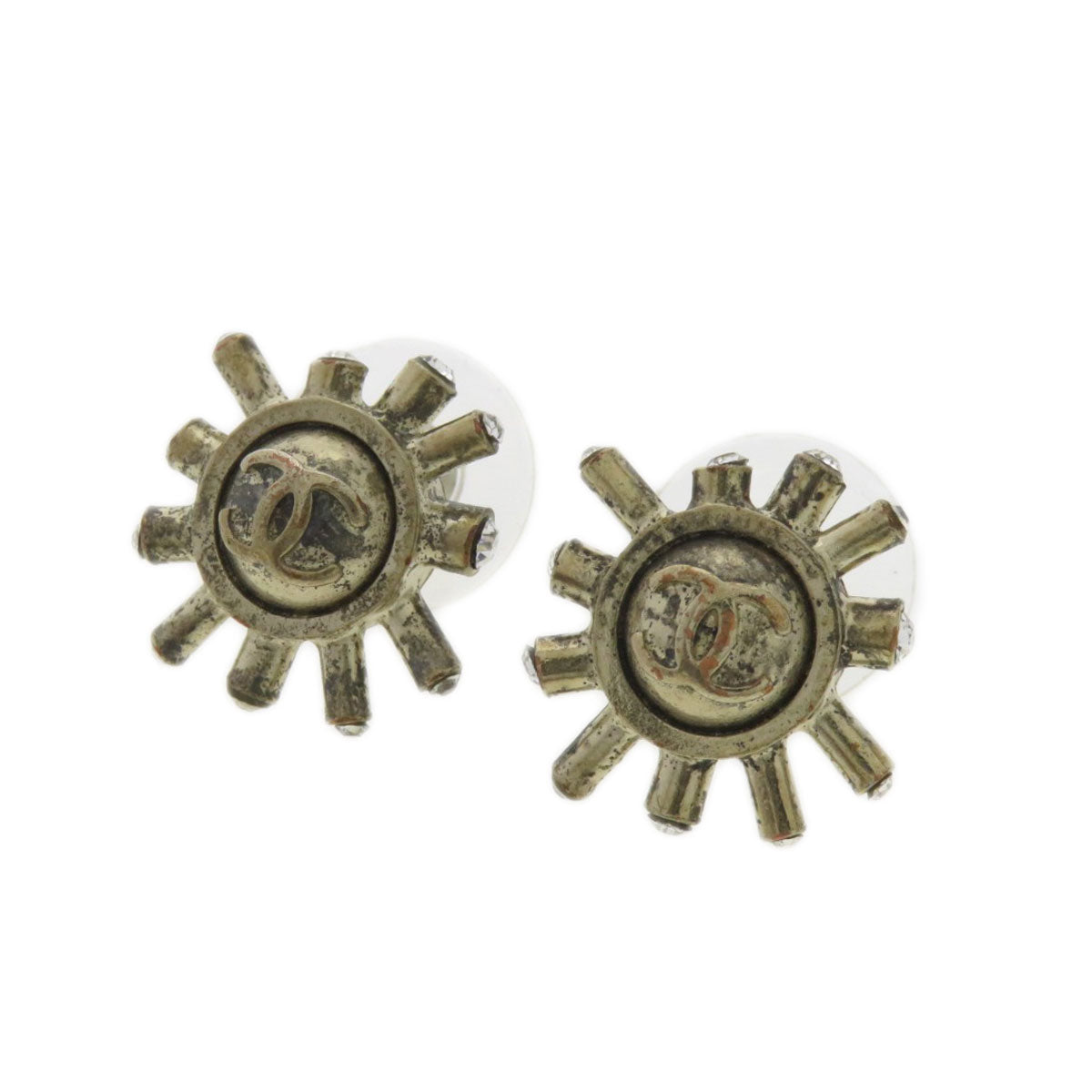 Chanel Pierce Silver Jewelry 2