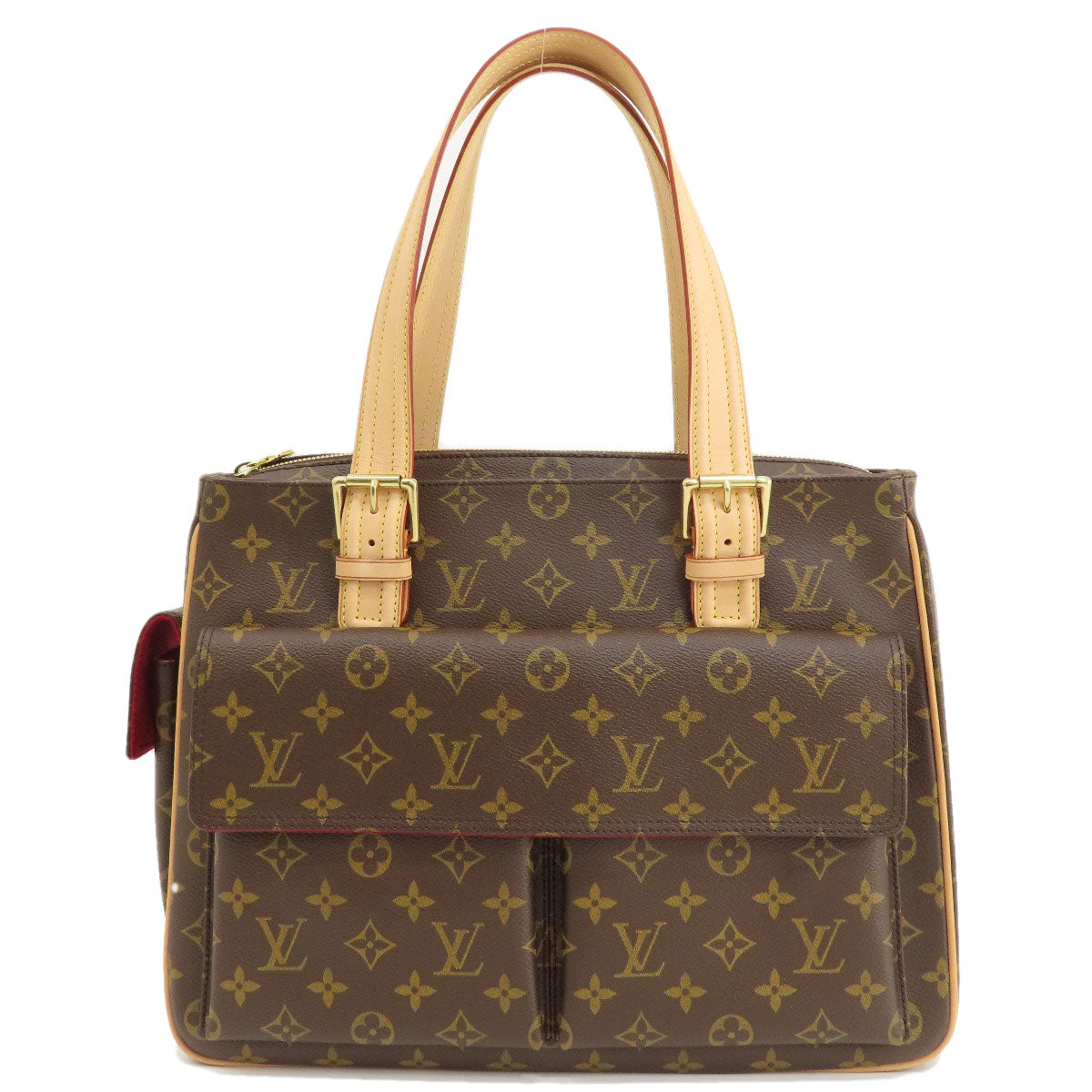 Louis Vuitton M51162 Multiply Cit Monogram Canvas Brown Tote Bag