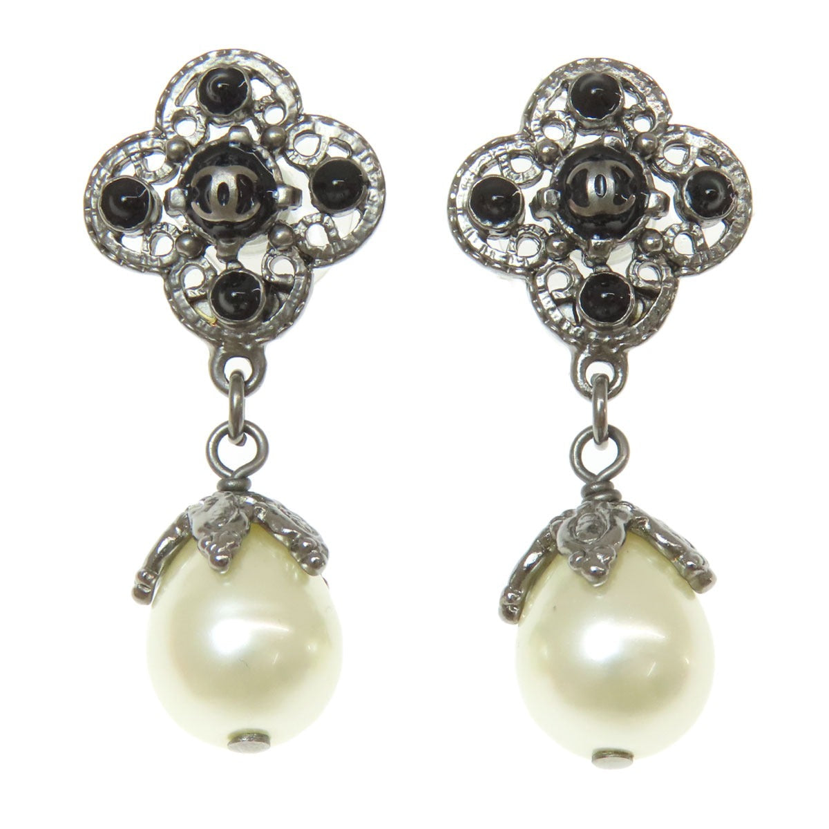 Chanel Pierce Silver Jewelry