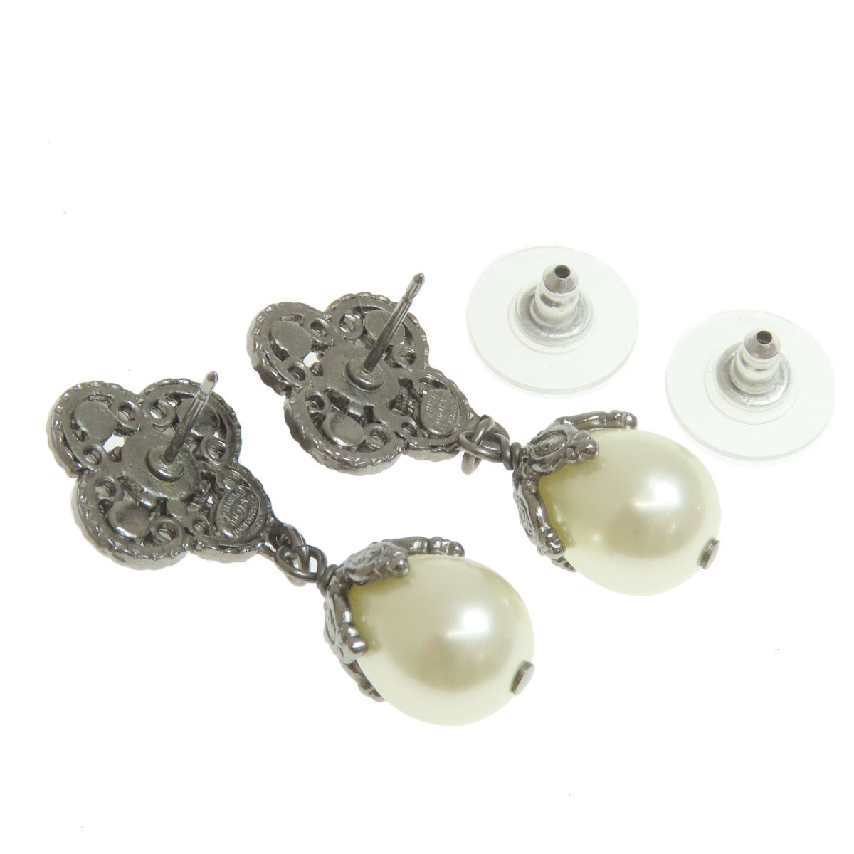 Chanel Pierce Silver Jewelry