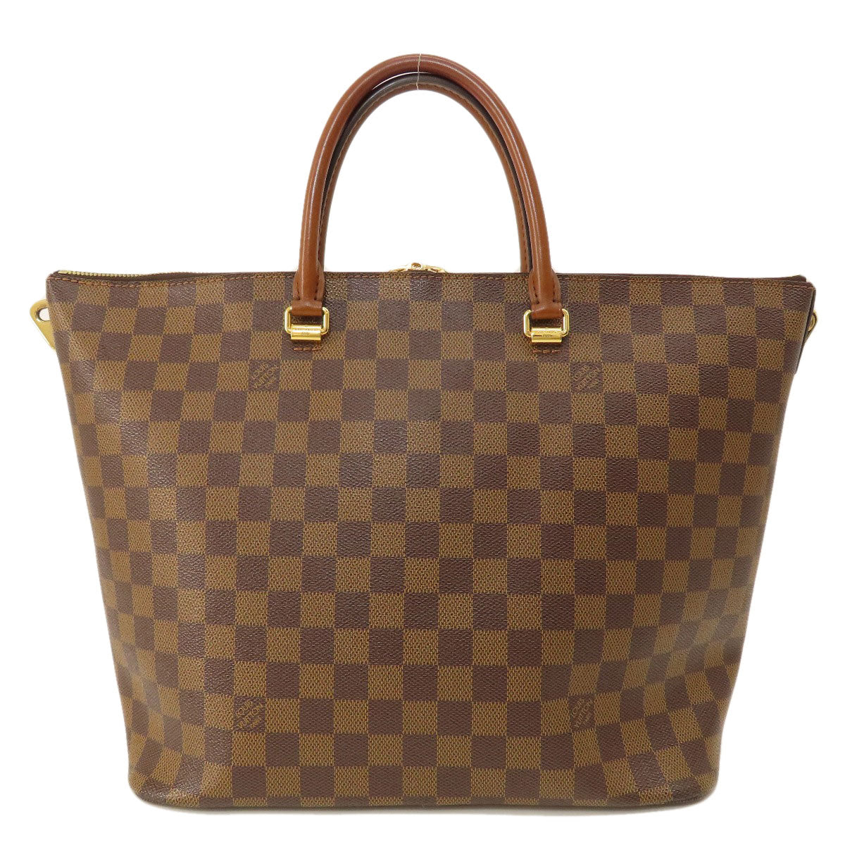 Louis Vuitton N63169 Damier Belmont Damier Ebene Canvas Brown Tote Bag