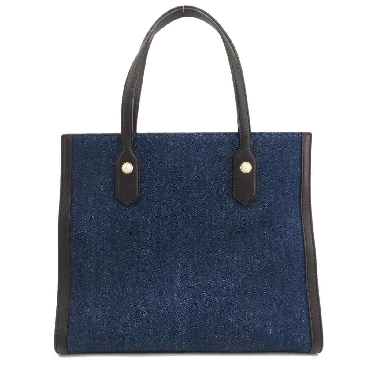 Gucci Tiger embroidery Denim Blue Tote Bag