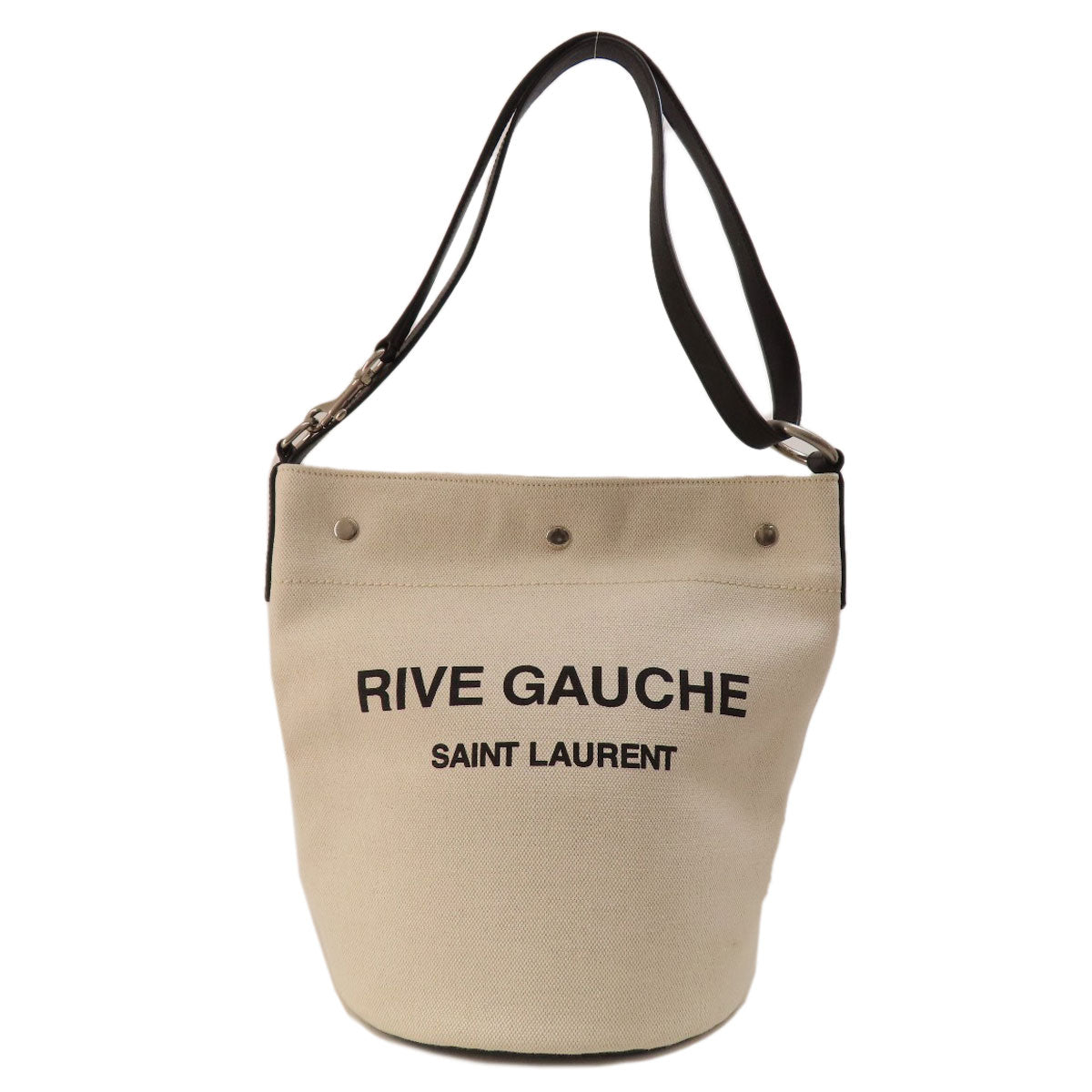 Saint Handbag Bag Women Canvas Beige Bucket Bag