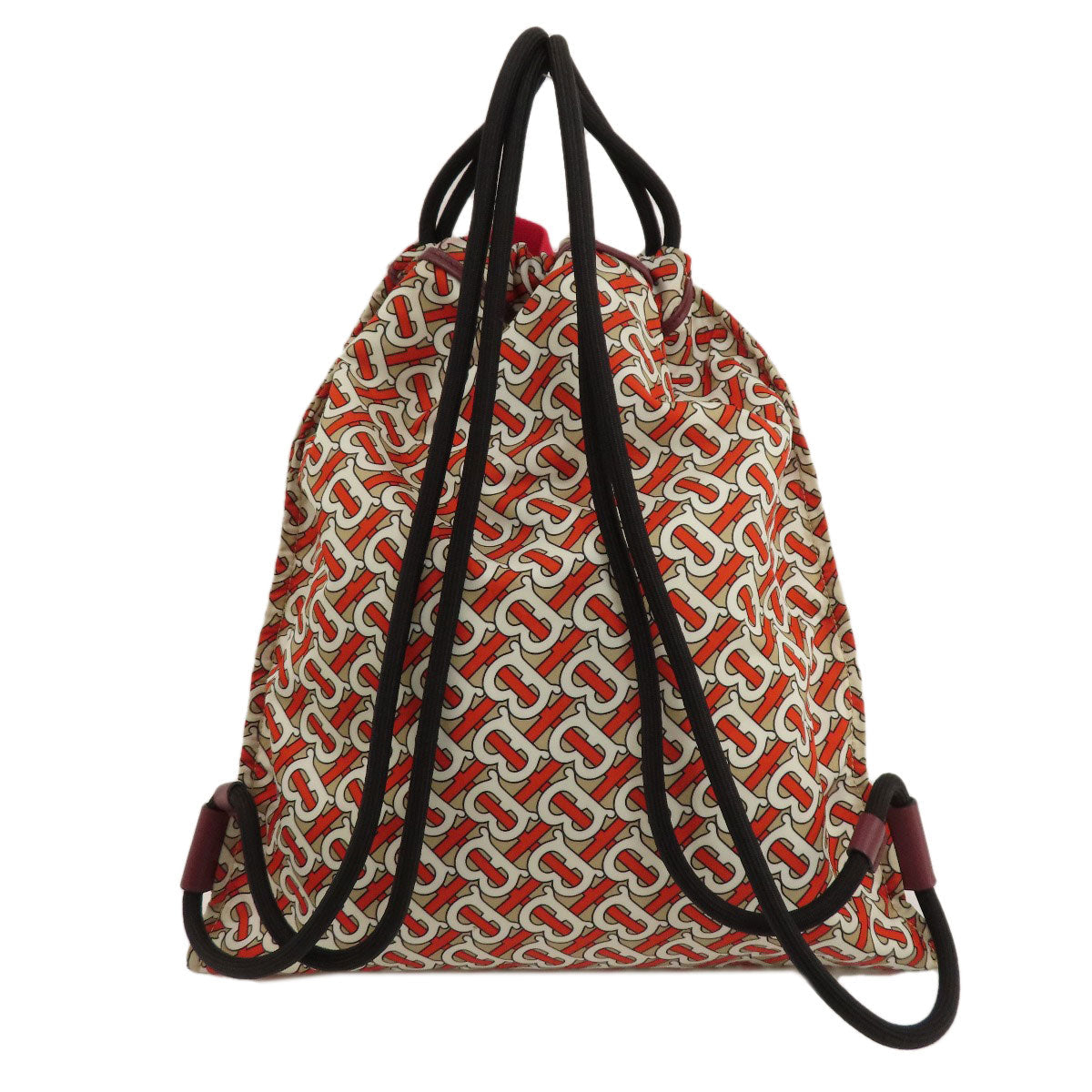 Burberry Backpack Women Nylon Brown Logo