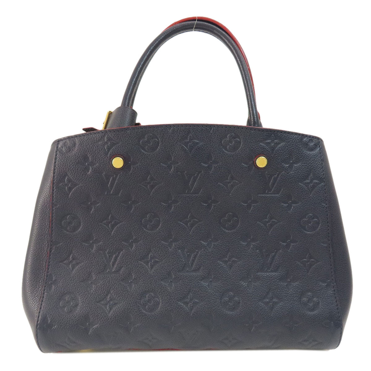 Louis Vuitton M42746 Ann Platt Montaigne MM Navy Handbag