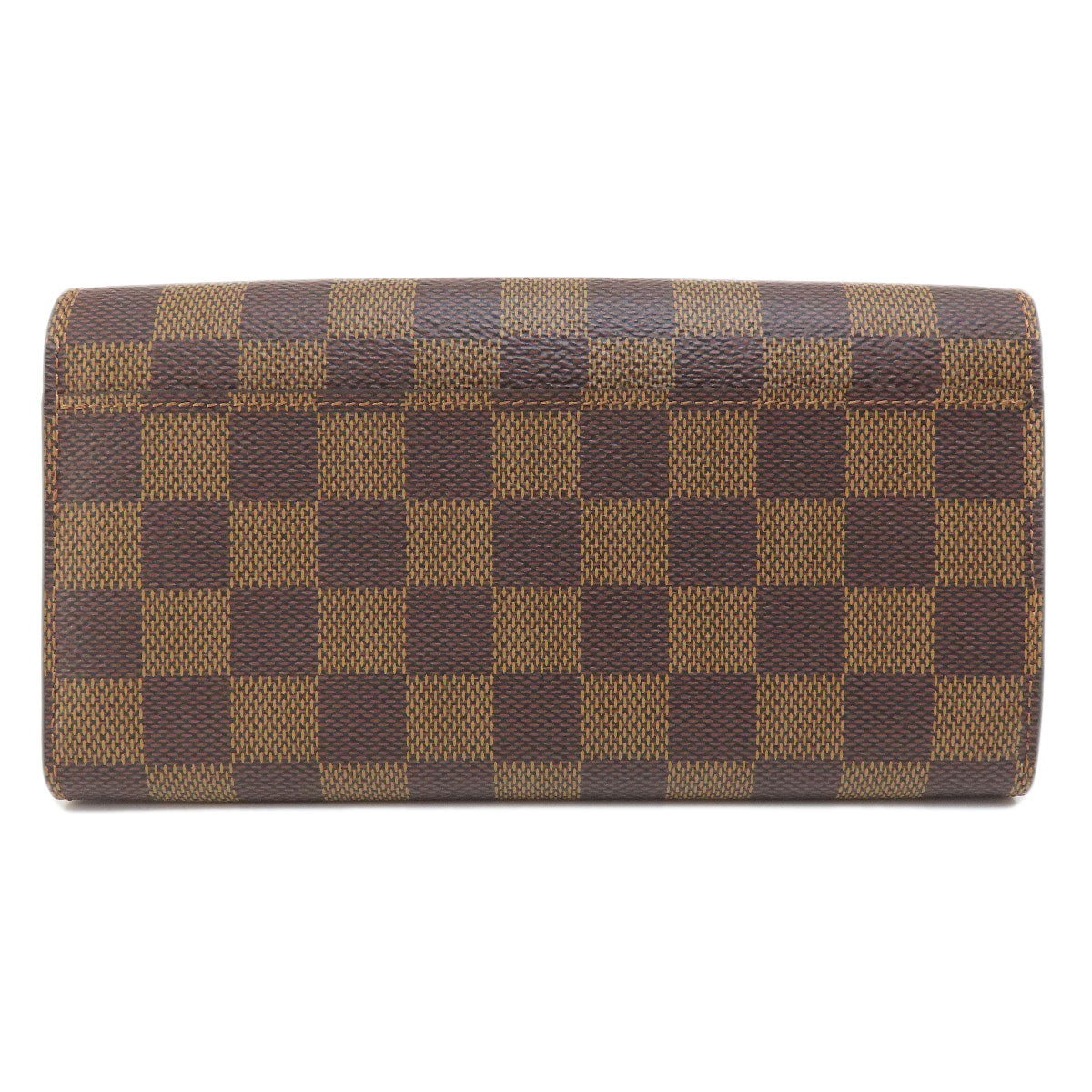 Louis Vuitton Long Purse N63209 Damier Portefeuille Canvas Brown Wallet Case 3