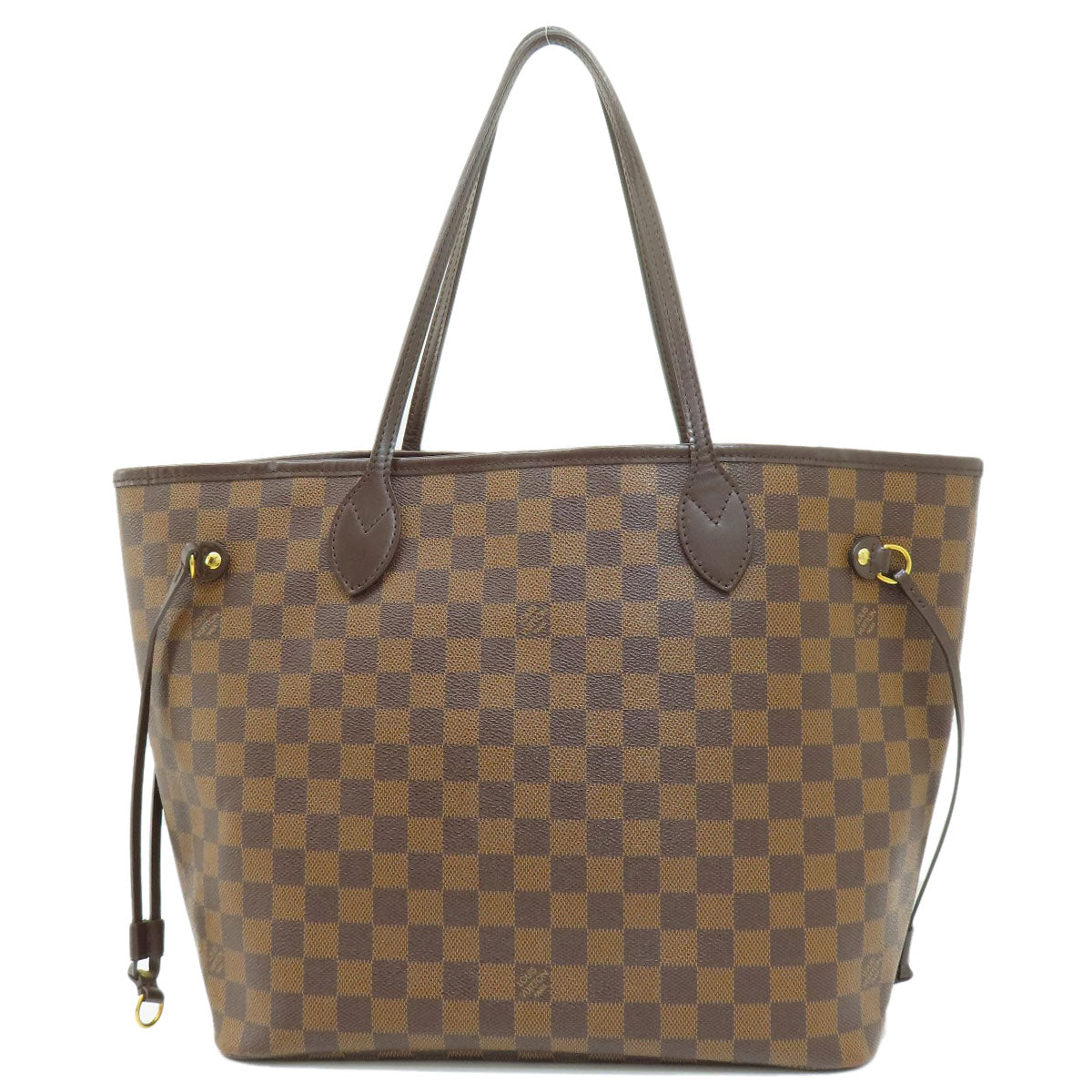 Louis Vuitton N41358 Damier Neverfull MM Damier Canvas Brown Tote Bag 2