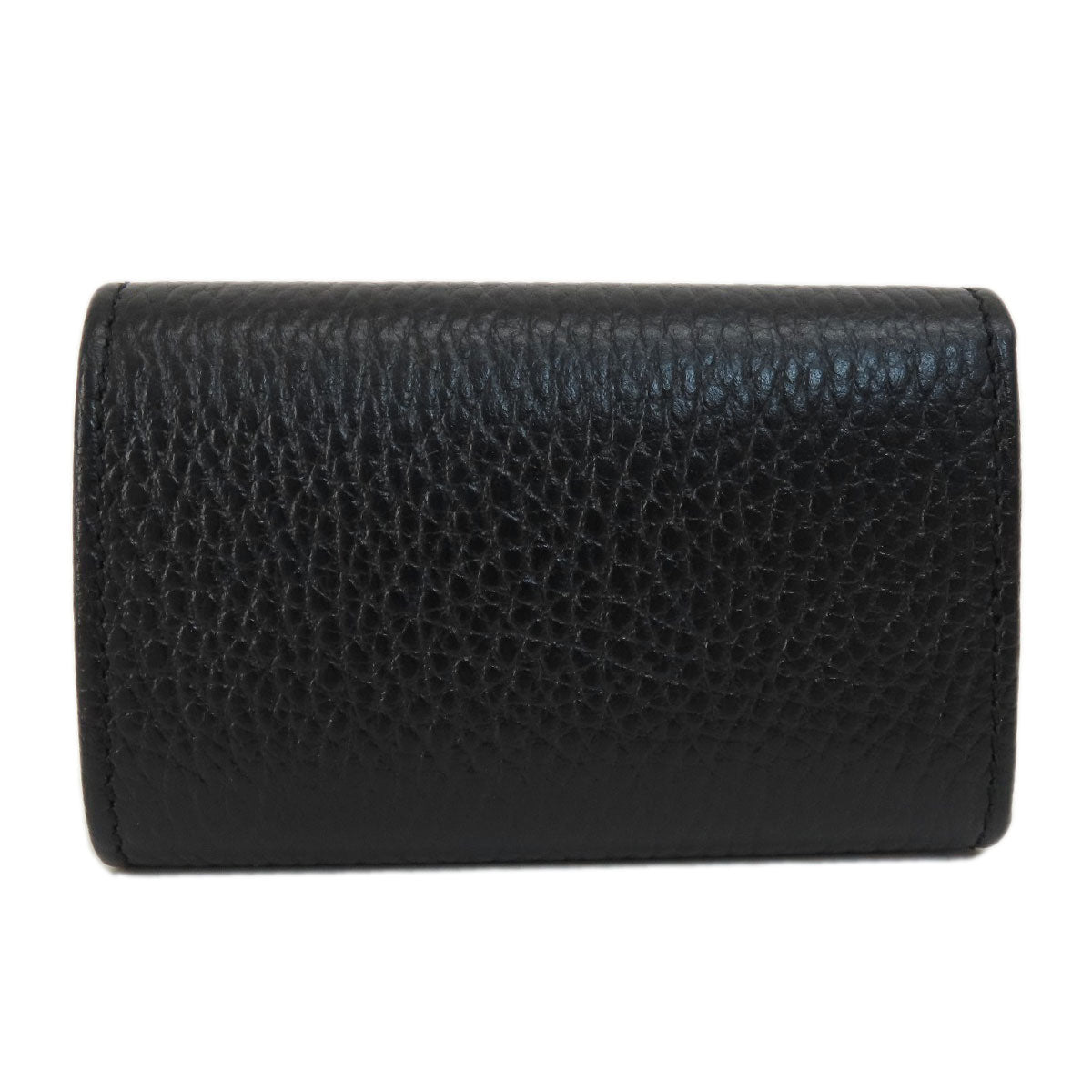 Gucci Key holder GG Marmont Leather Black Key Chain 2