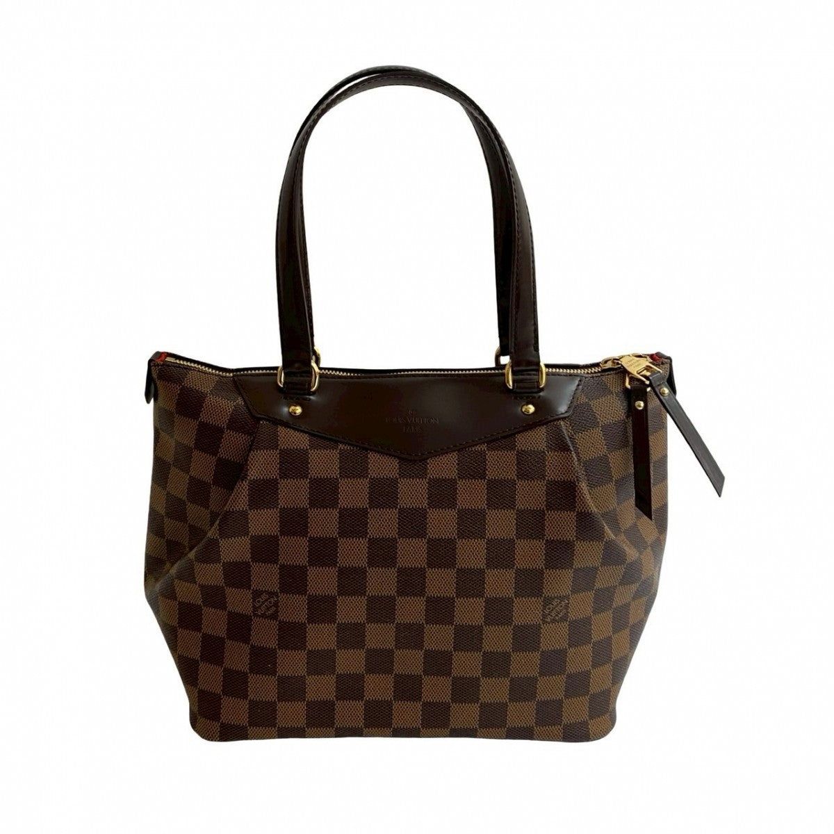 Louis Vuitton Damier Westminster PM Leather Brown Handbag