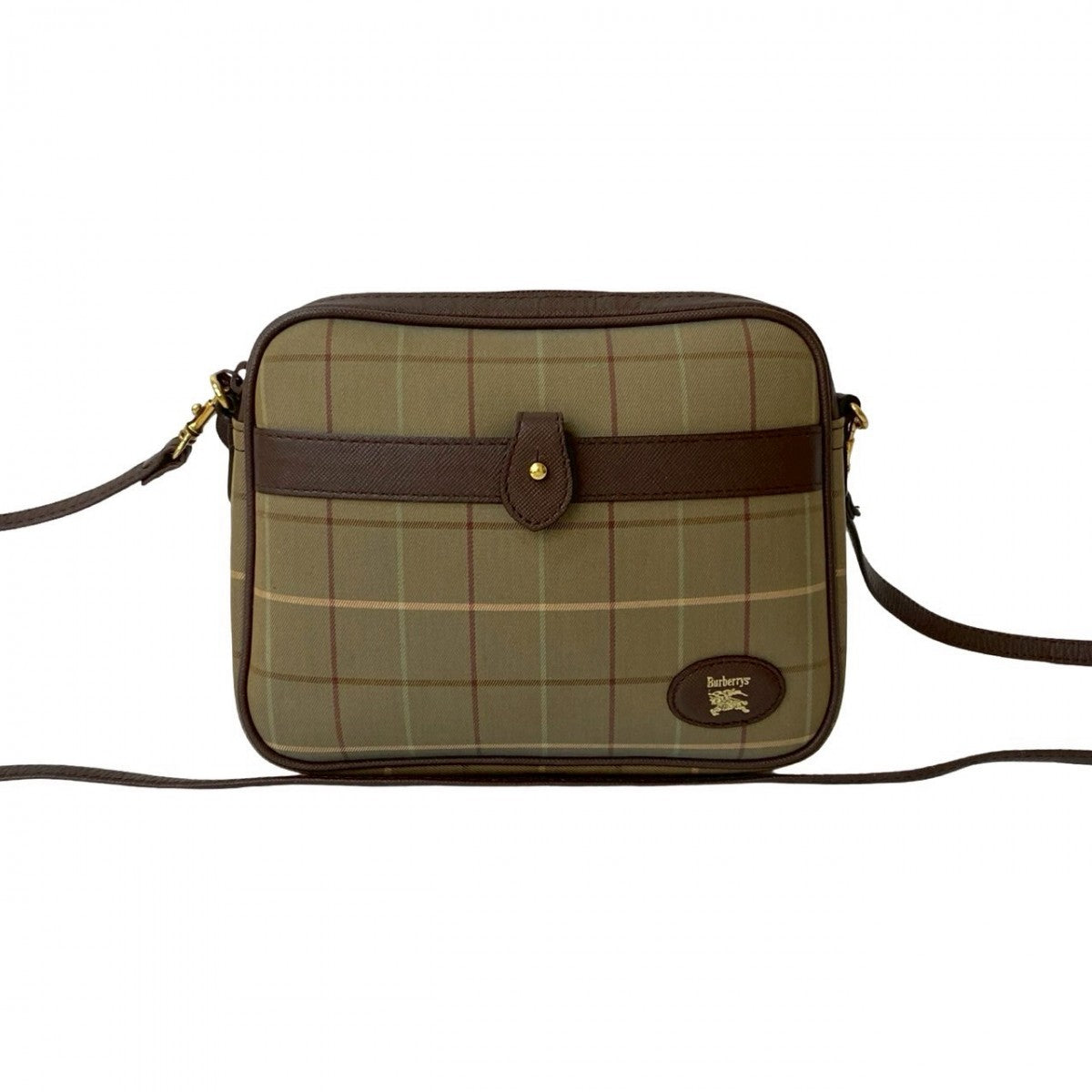 Burberry Shoulder Bag Leather Brown 655A254335414