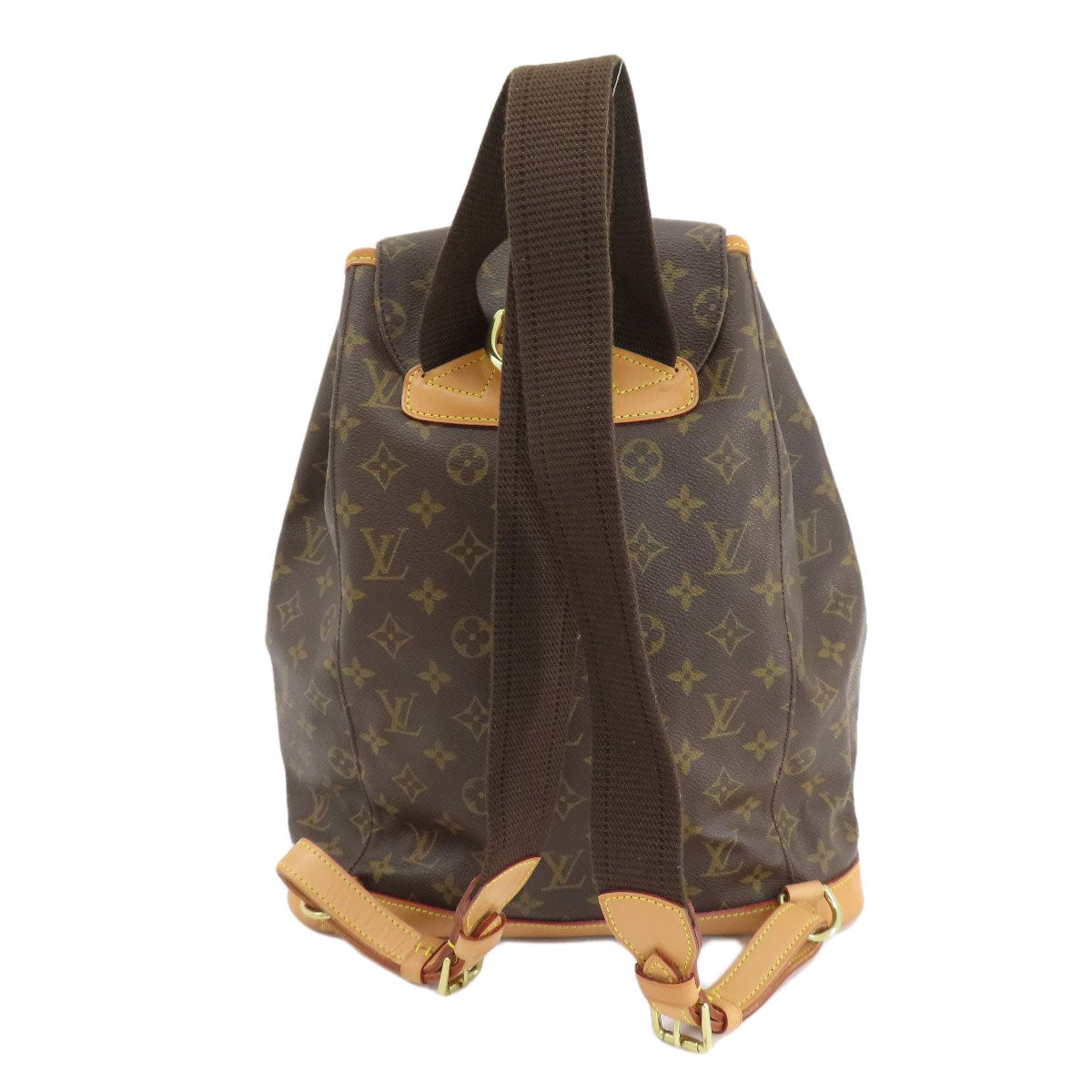 Louis Vuitton Backpack M51135 MontsourisGM Monogram Canvas Brown 2