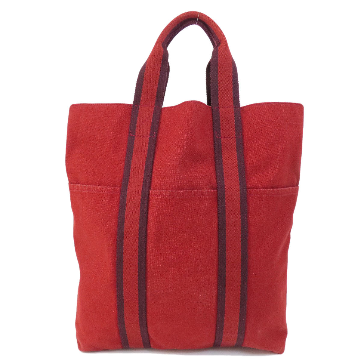 Fool Toe Kabas Women Canvas Red Travel Bag