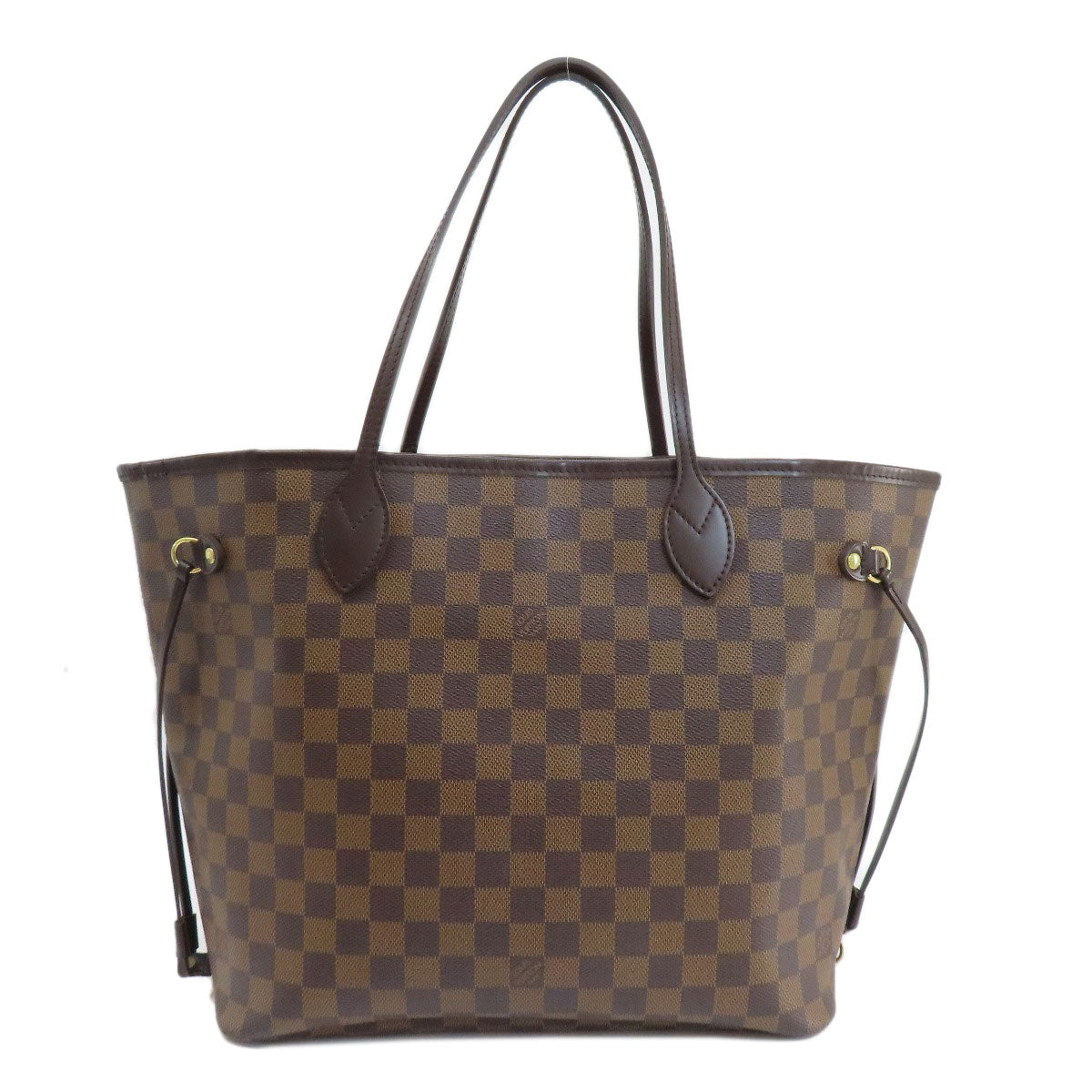 Louis Vuitton N51105 Damier Neverfull MM Canvas Brown Tote Bag 5