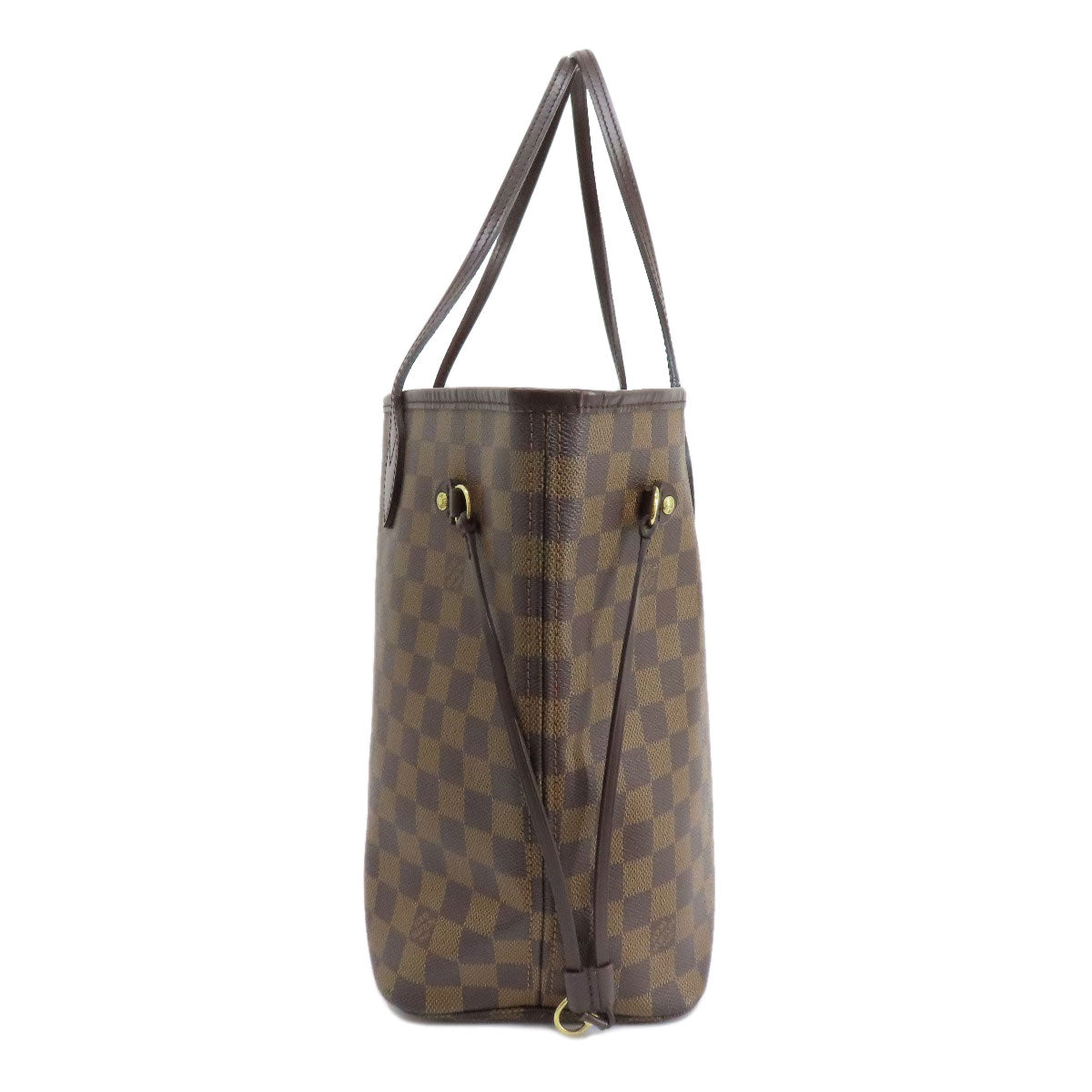 Louis Vuitton N51105 Damier Neverfull MM Canvas Brown Tote Bag 5