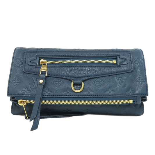 Louis Vuitton M93427 Ann Platt Pettyant Navy Clutch Bag