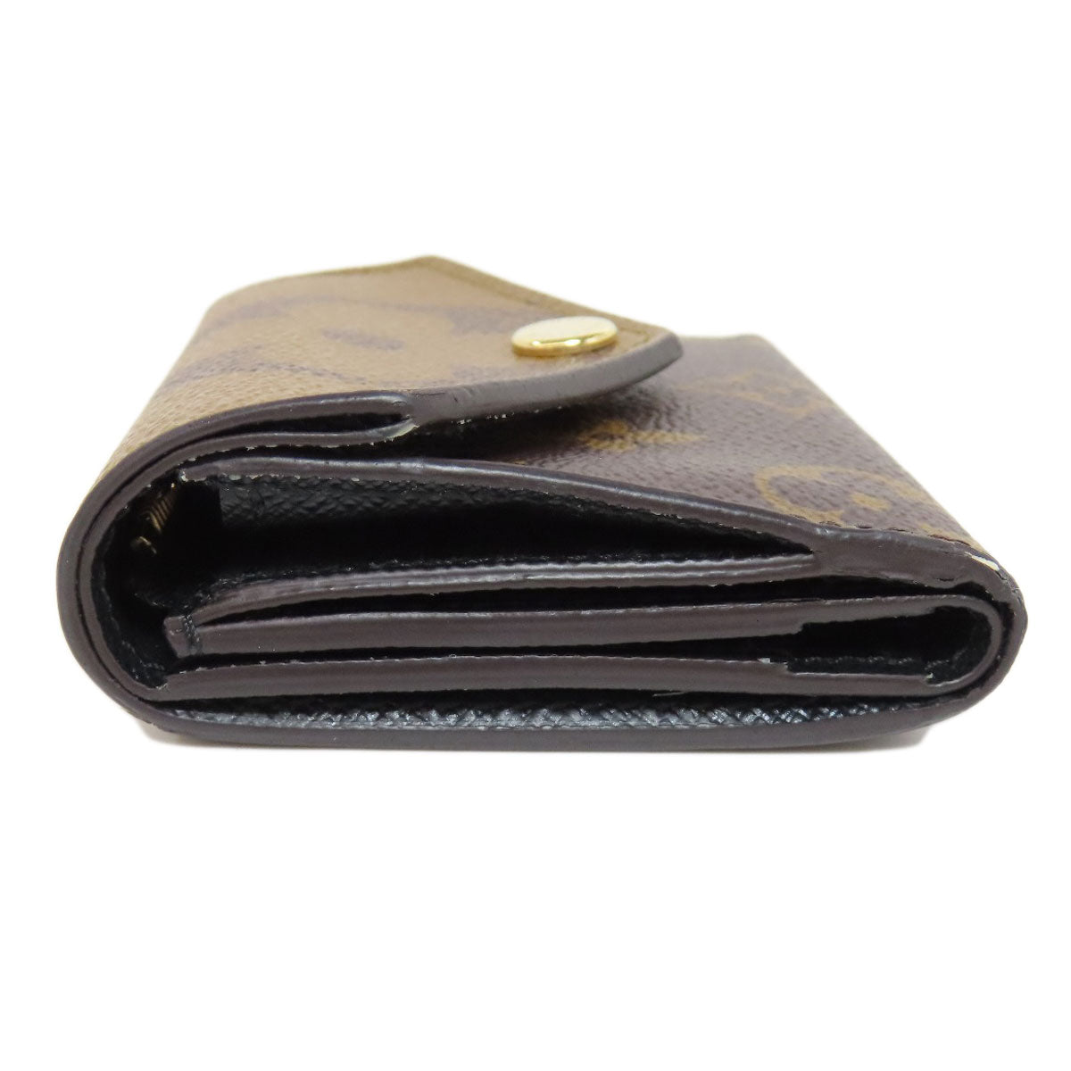 Louis Vuitton Bifold M80725 reverse Zoe Monogram Brown Wallet Case