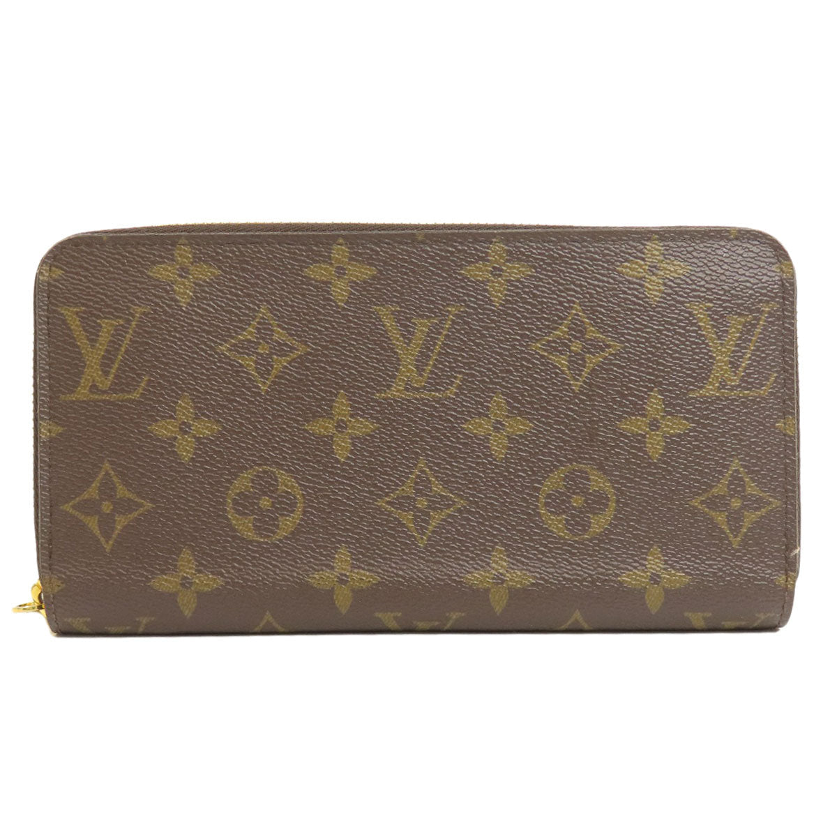 Louis Vuitton Long Purse M42616 Zippy Monogram Canvas Brown Wallet Case 10
