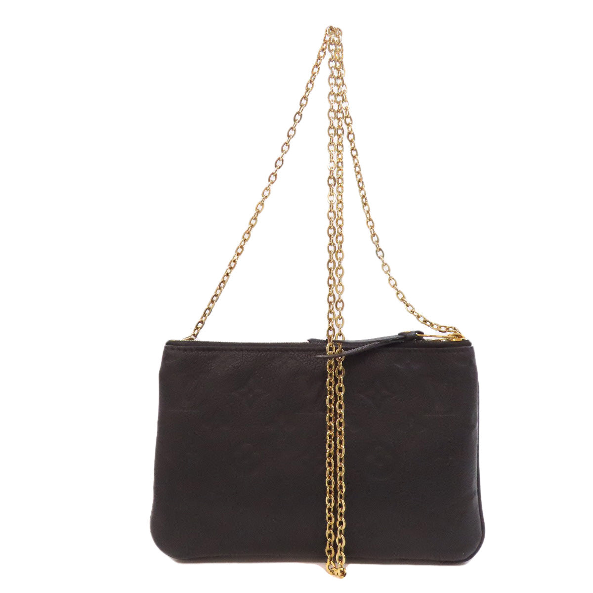 Louis Vuitton M68568 Ann Platt Pochette double Black Shoulder Bag
