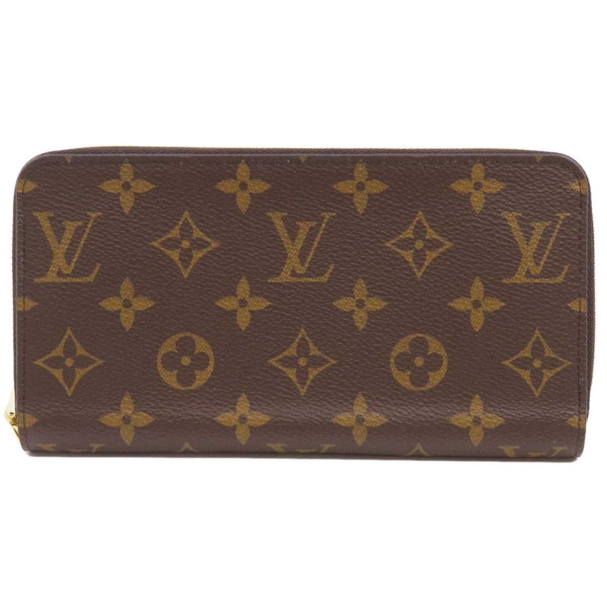 Louis Vuitton Long Purse M42616 Zippy Monogram Canvas Brown Wallet Case 3