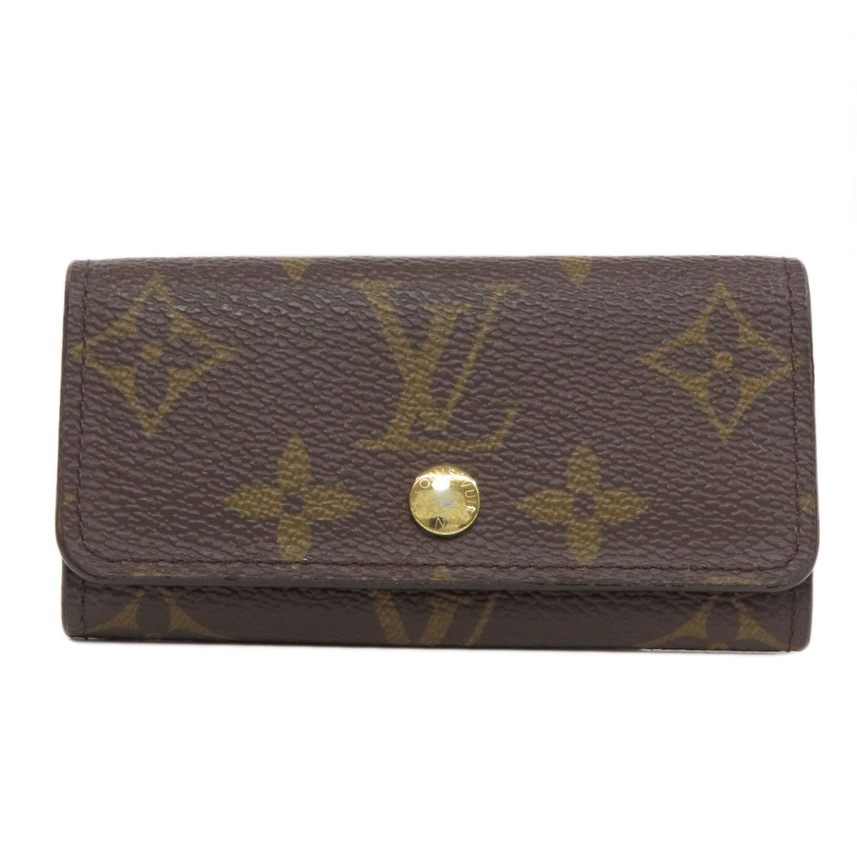 Louis Vuitton Key holder M69517 Multicles4 Monogram Canvas Brown Key Chain 6