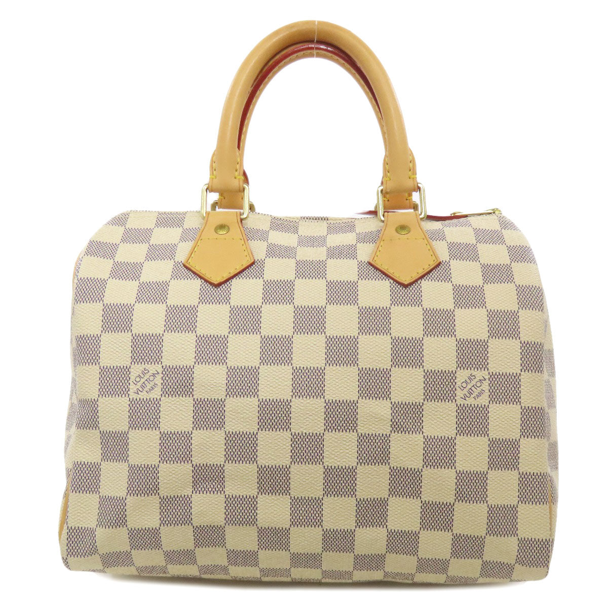Louis Vuitton Boston Duffel N41534 Damier Speedy Canvas White Travel Bag