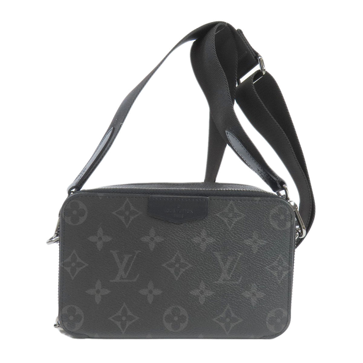 Louis Vuitton M81260 Eclipse Alpha Wearables Monogram Black Shoulder Bag
