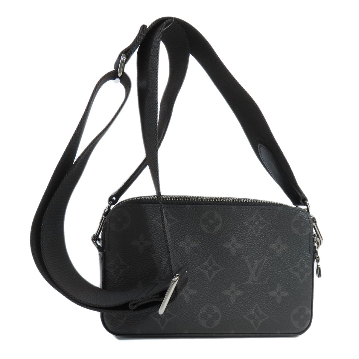 Louis Vuitton M81260 Eclipse Alpha Wearables Monogram Black Shoulder Bag