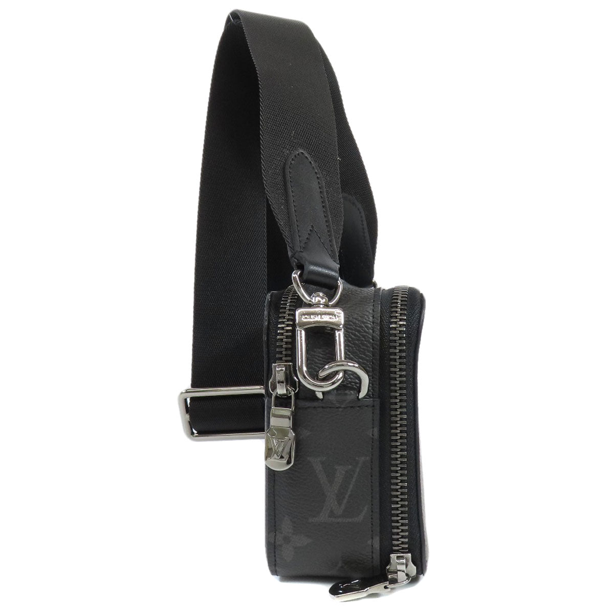 Louis Vuitton M81260 Eclipse Alpha Wearables Monogram Black Shoulder Bag