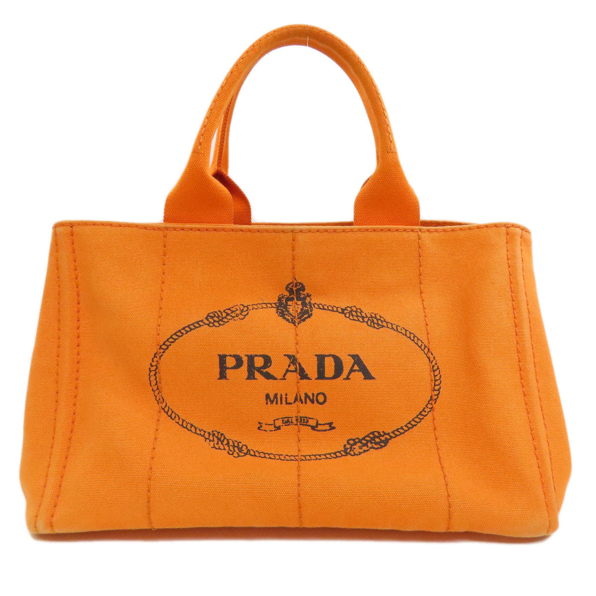 Orange Canapa Canvas Travel Bag