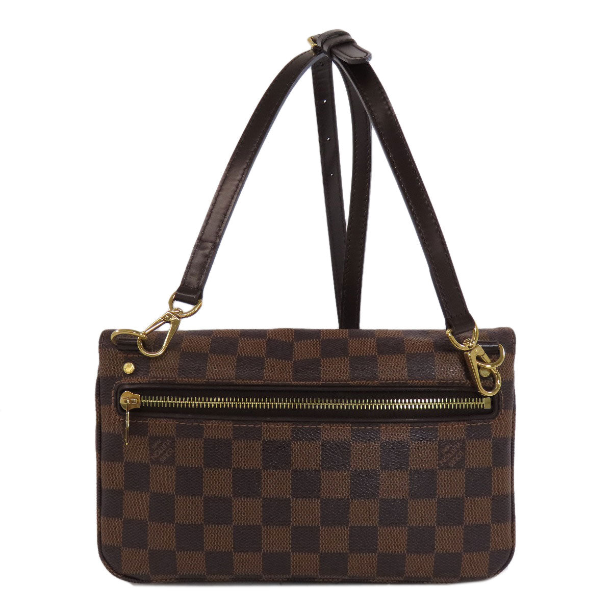 Louis Vuitton N41257 Damier Hoxton PM Canvas Brown Shoulder Bag