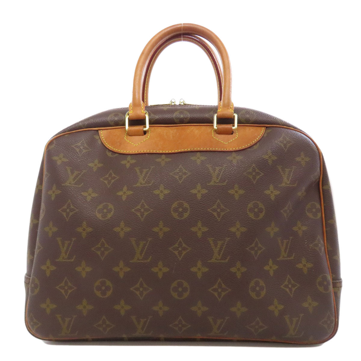 Louis Vuitton M47270 Deauville Monogram Canvas Brown Handbag 5