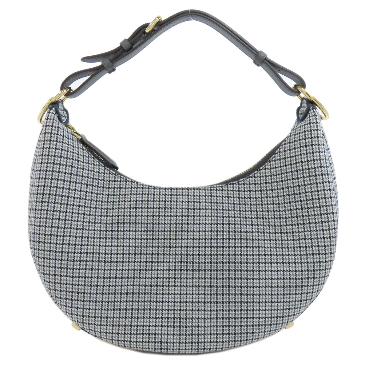 Fendi Shoulder Bag graphy Canvas Gray
